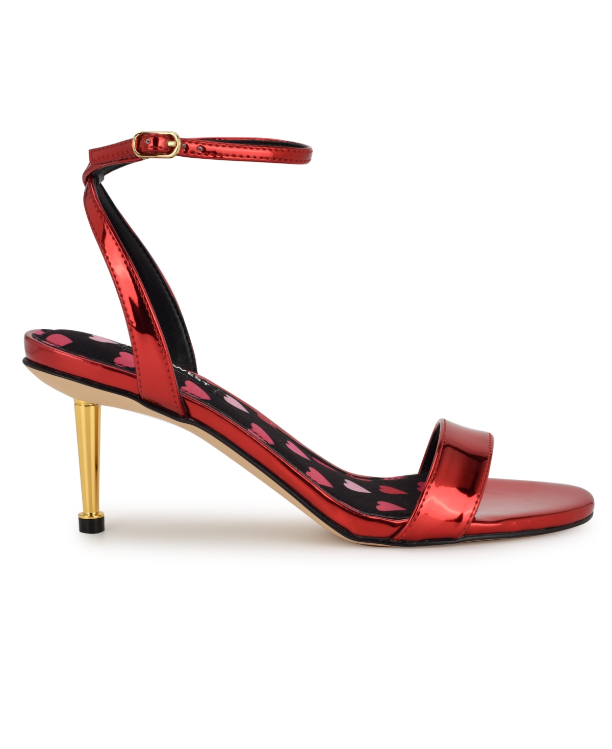 NINE WEST WOMEN'S ANNY ANKLE STRAP STILETTO SANDALS 