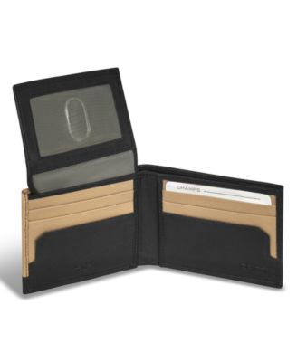 Men's Iconic Collection Leather Top Wing Wallet