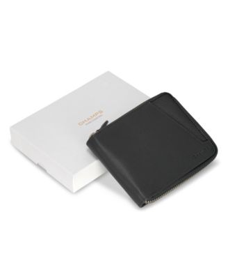 Men's Iconic Collection Leather Zip Around Wallet