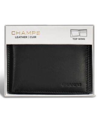 Men's Classic Collection Leather Top-Wing Wallet
