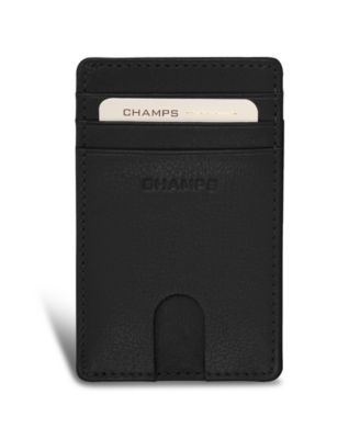Men's Onyx Collection Leather Access Card Case