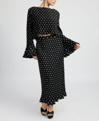 Darlene Polka Dot Swing Top Darlene Polka Dot Maxi Skirt