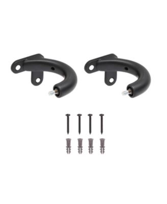 Curved Wrap Around Room Darkening Curtain Rod - 3/4 Inch for Enhanced Privacy and Noise Reduction