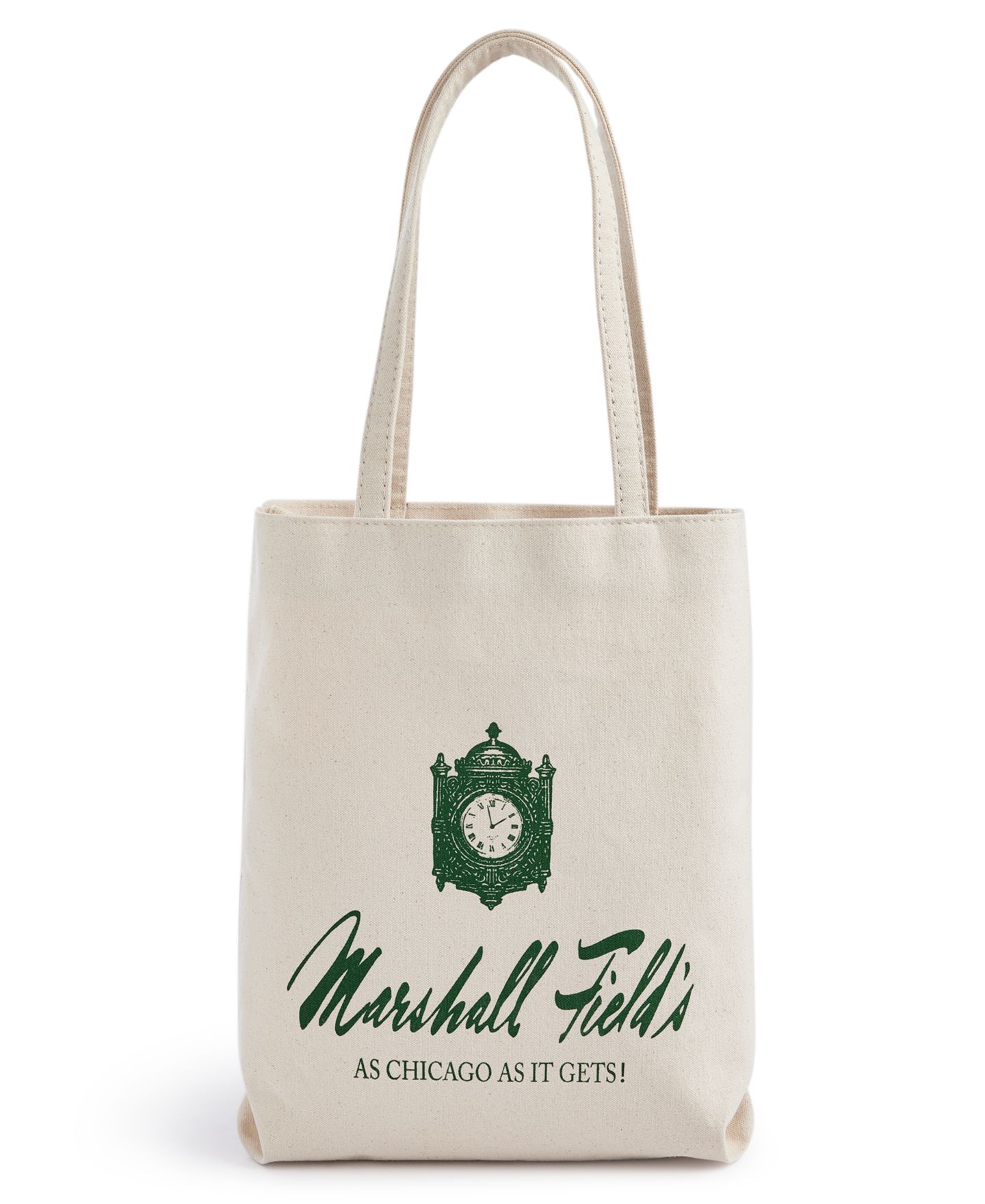 Сумка Macy's Marshall Field's Logo Canvas — фото 1
