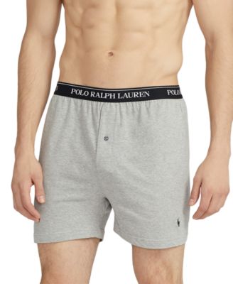 Men's 5-Pack Classic-Fit Cotton Knit Boxers 