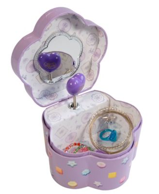 Polly Pocket Flower Musical Jewelry Box