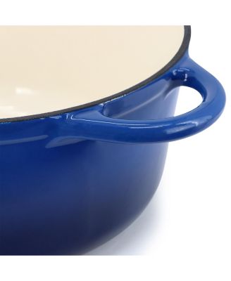  Enameled Cast Iron Self-Basting Dutch Oven, 6.35 Quart