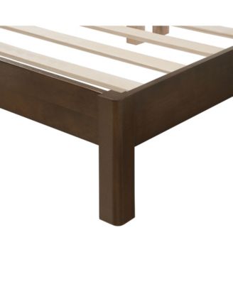 Adin Queen Size Boucle Fabric Upholstered Bed