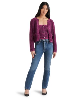 スティーブマッデン Steve Madden Melissa Sweater レディース Sweaters Plum 61tVrnu3JkL._AC_SY350_QL65_.jpg