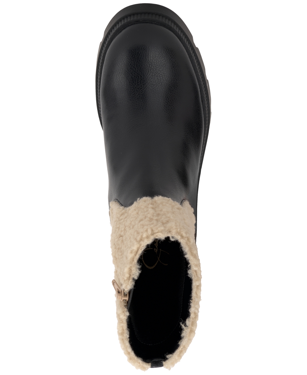 Jessica Simpson Women's Ulalie Lug Sole Booties In Black