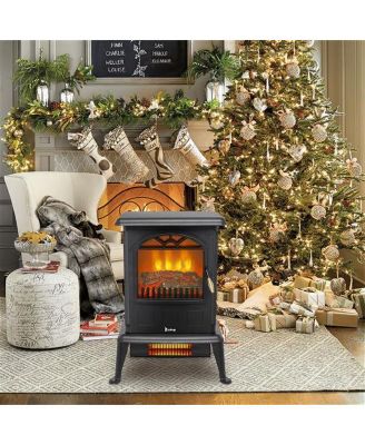 Infrared Electric Fireplace Heater - Electric Fireplace Stove for Home Heating