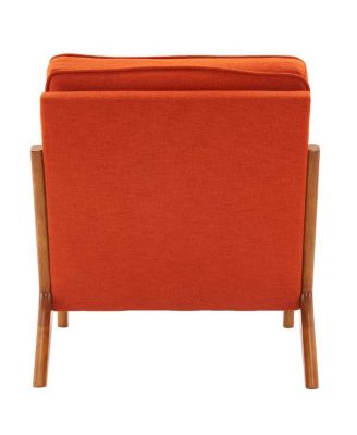 Upholstered Single Lounge Chair, Stylish Indoor Accent Chair for Living Room