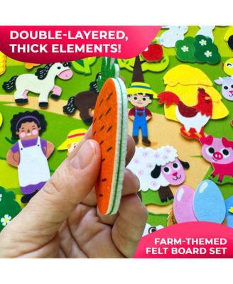 Felt Board for Kids 3-5 Years Old - Social Emotional Preschool Learning