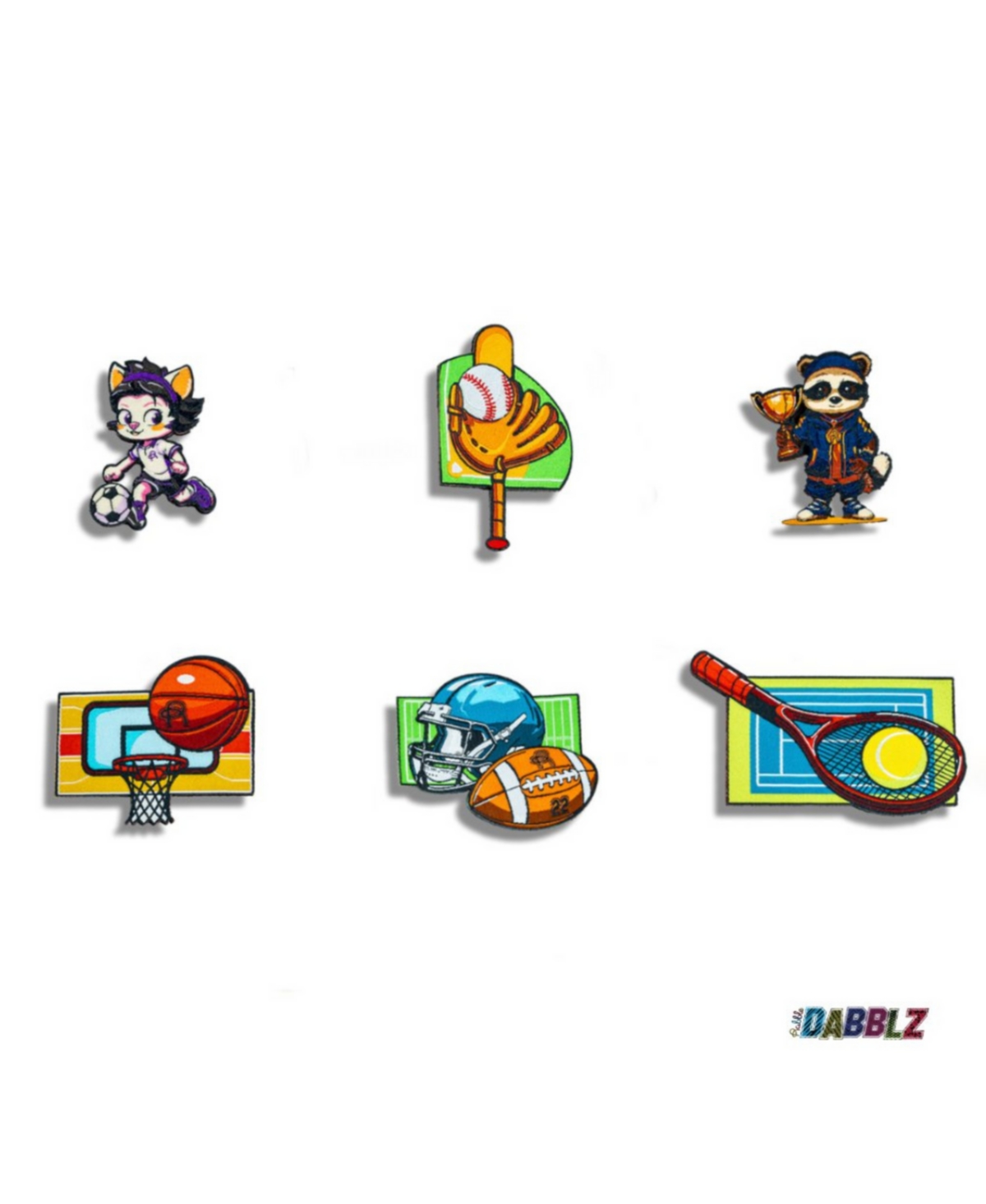 Rabble Clothing Unisex Customizable Bucket Hat Bundle with Victory Vibes Dabblz