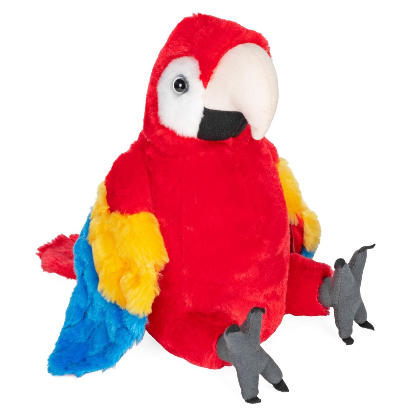 Детская мягкая игрушка Wild Republic Cuddlekins Scarlet Macaw 12" Plush — фото 1