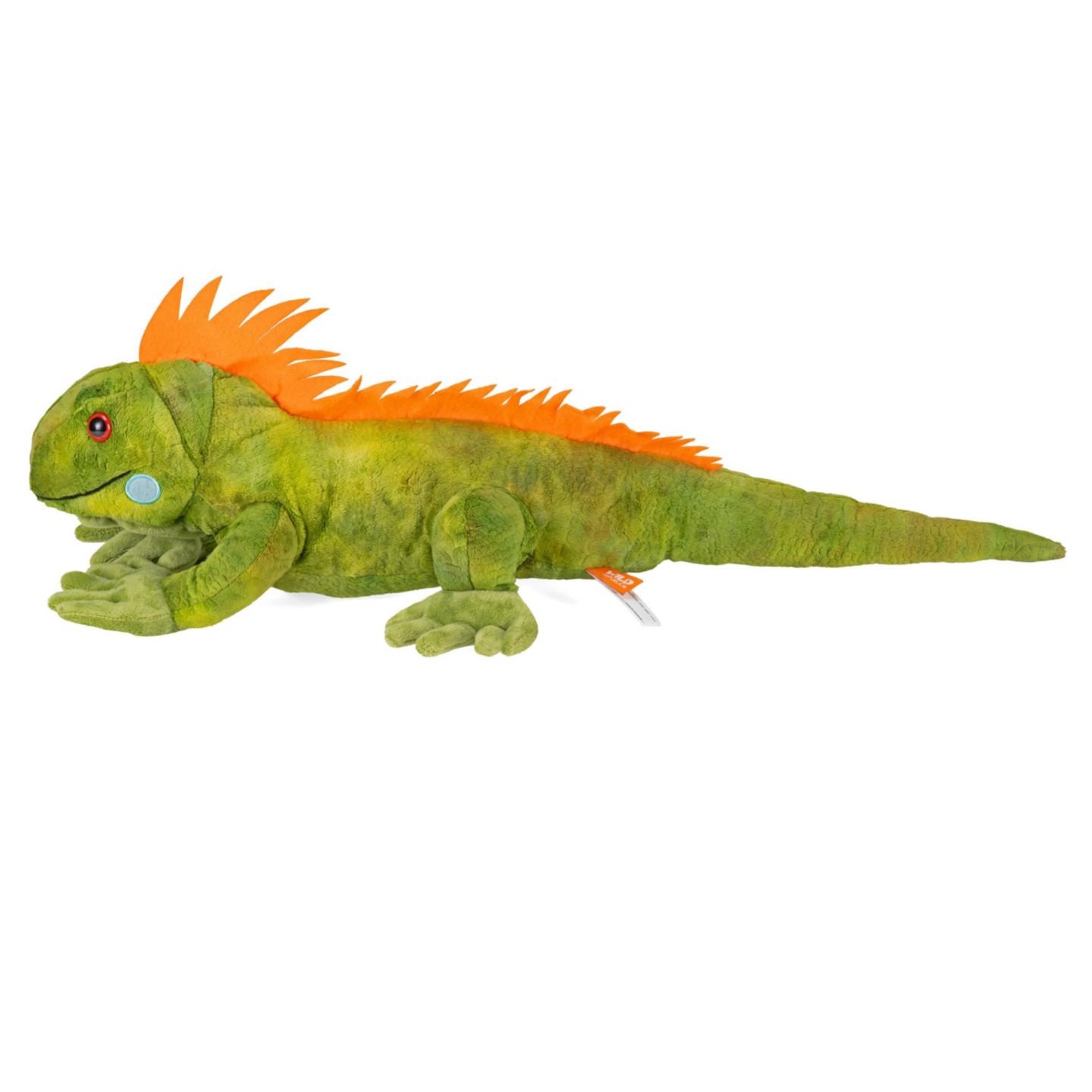Детская мягкая игрушка Wild Republic Cuddlekins Lifelike Scaly Iguana 12" Plush — фото 3