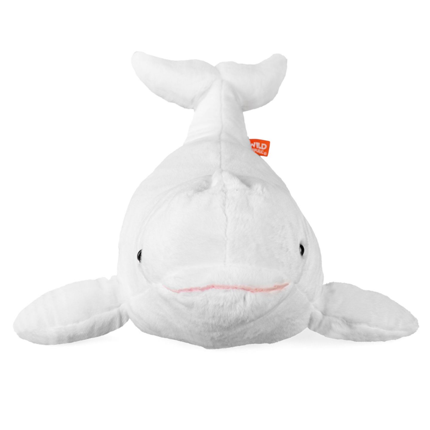 Детская мягкая игрушка Wild Republic Cuddlekins Soft Realistic Beluga Whale 12" Plush, 1-Piece — фото 3