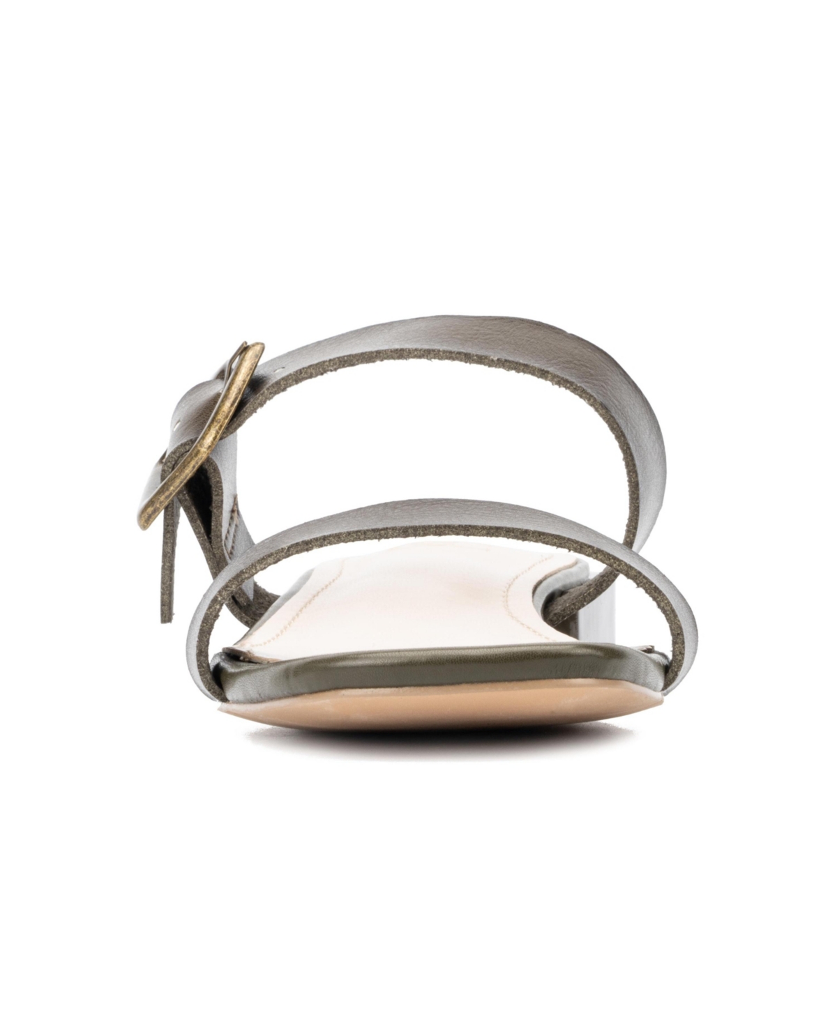 New York & Company Helga Women's Big Buckle Sandal
