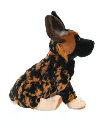 Cuddlekins African Wild Dog Stuffed Animal, 12 Inches