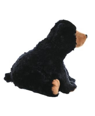 Cuddlekins Black Bear Stuffed Animal, 12 Inches