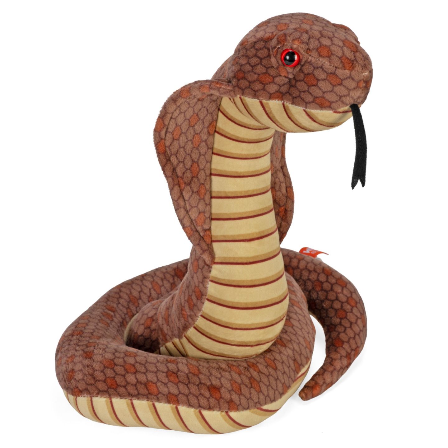 Детская мягкая игрушка Wild Republic Cobra, Stuffed Animal, Plush Toy, Gifts for Kids, Cuddlekins, 12 Inches — фото 1