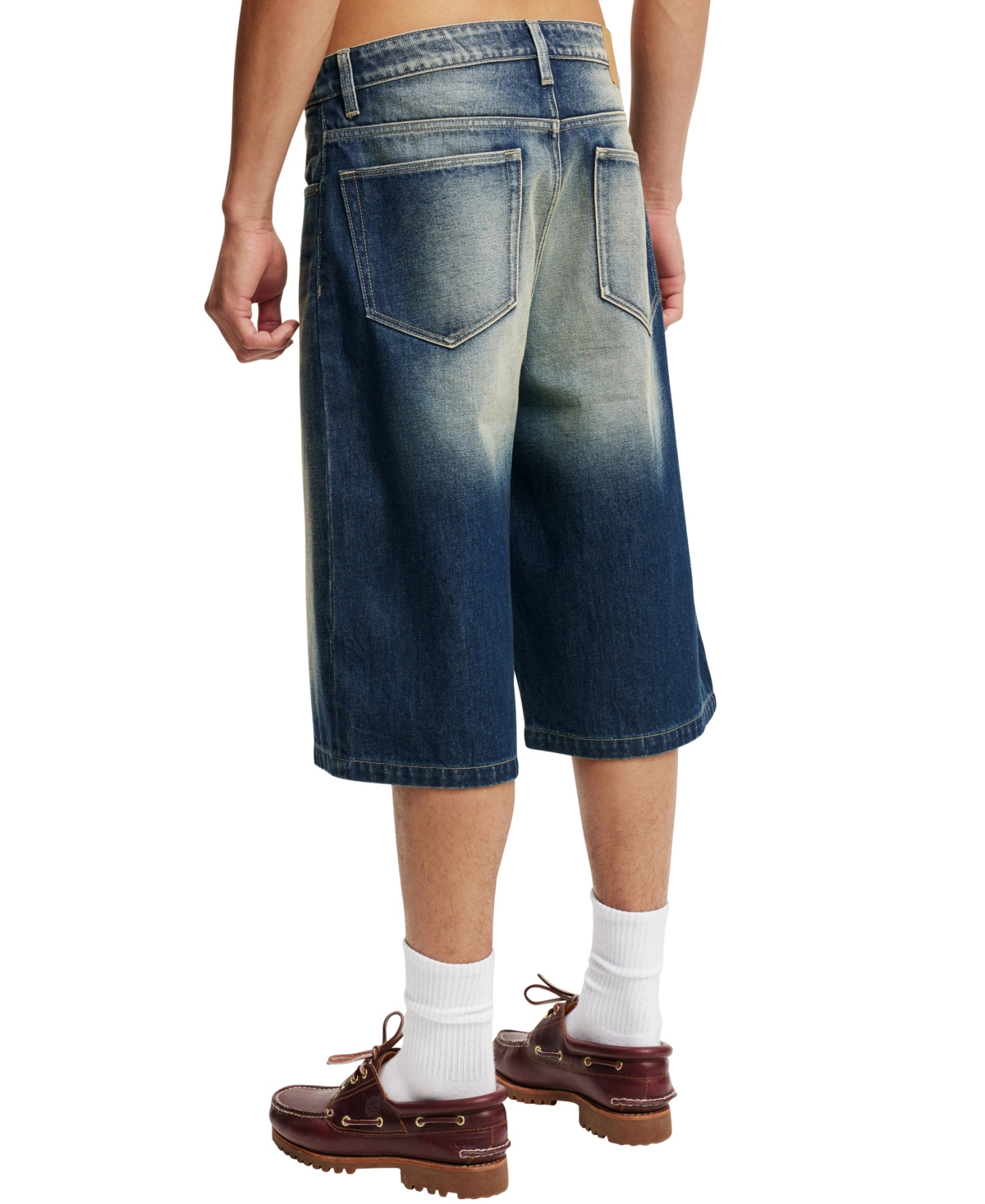 COTTON ON MEN'S SUPER BAGGY JORT SHORTS 