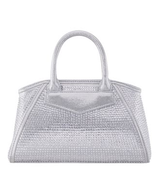 All Over Crystal Satchel Bag