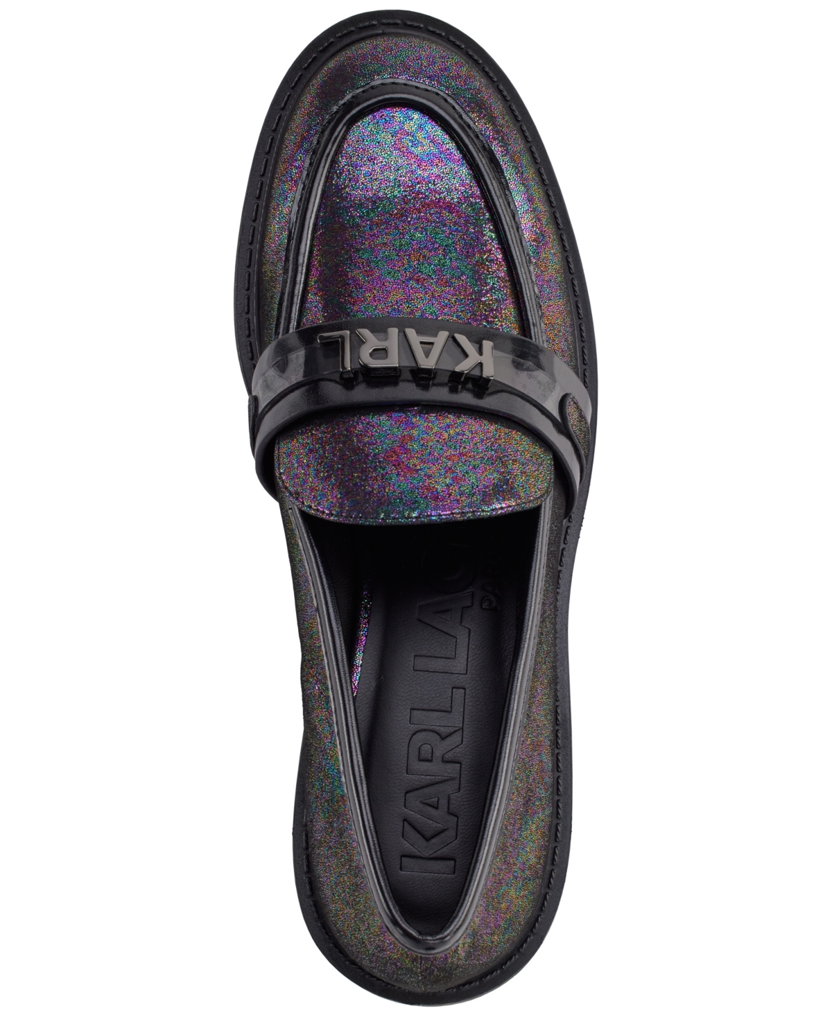Karl Lagerfeld Women's Randall Almond Toe Loafers In Multi,black