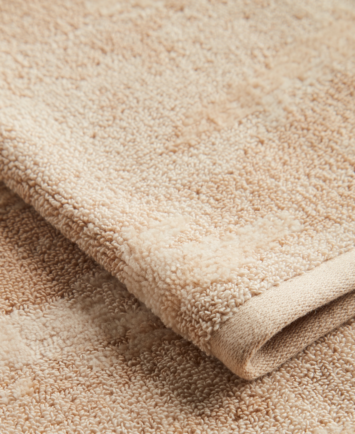 Shop Hotel Collection Impasto Stone 100% Turkish Cotton Hand Towel, 20" X 30", Exclusively At Macy's In English Cream