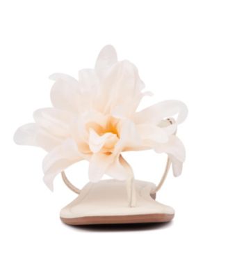 Women's Flower T-Strap Sandal