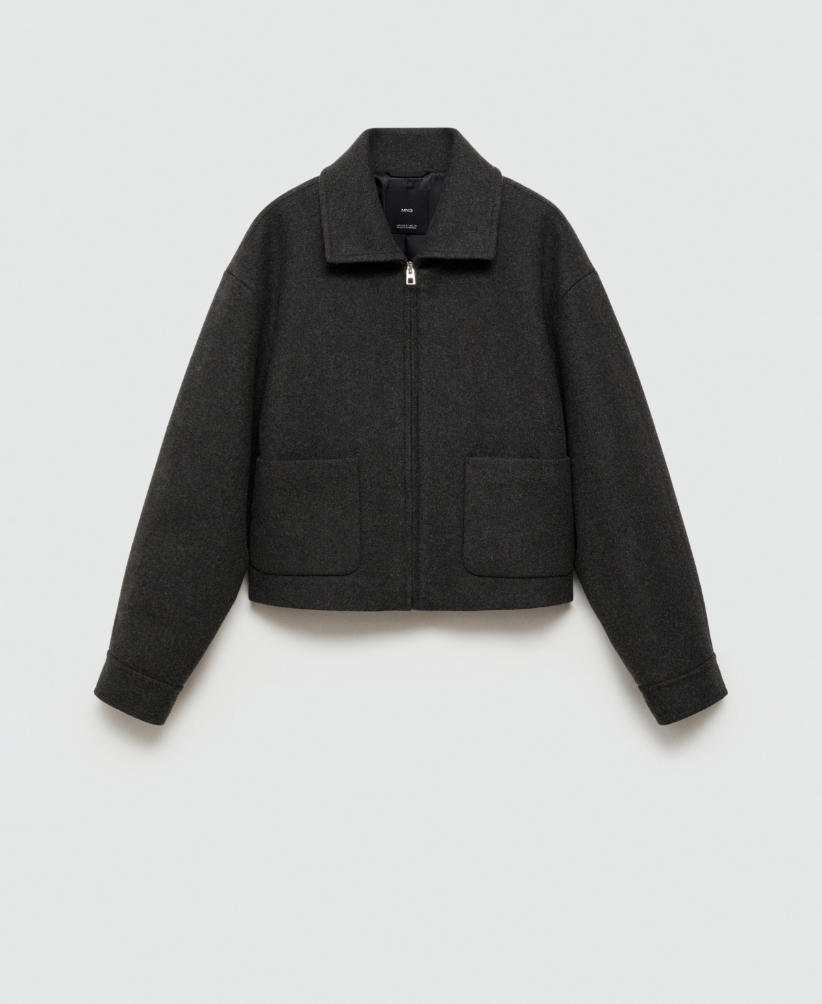 Cos short wool jacket store