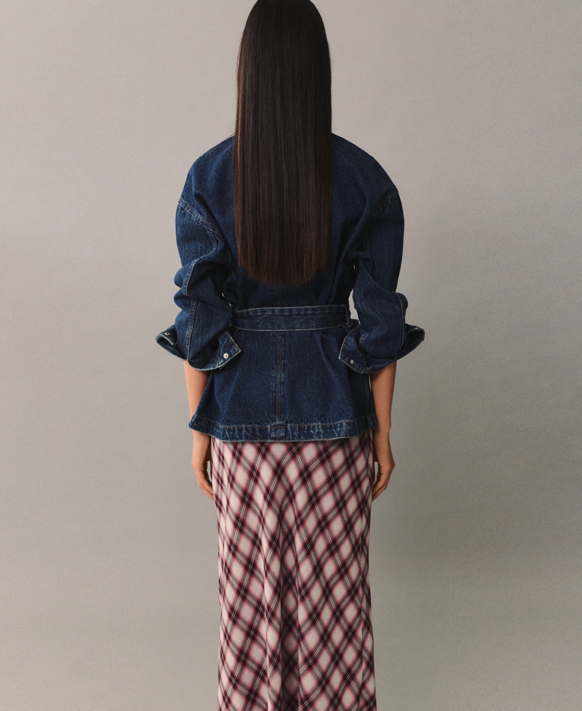 Mango Women's Bow Detail Denim Jacket