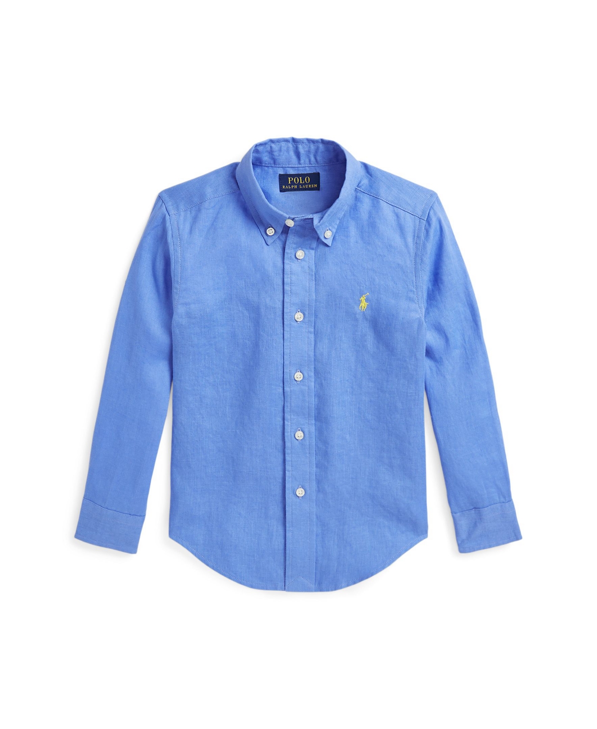 Polo Ralph Lauren Big Boys Linen Shirt In Harbor Island Blue