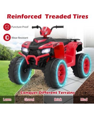 24V Kids Ride-On Electric ATV – Wireless & Music for Ages 3-8