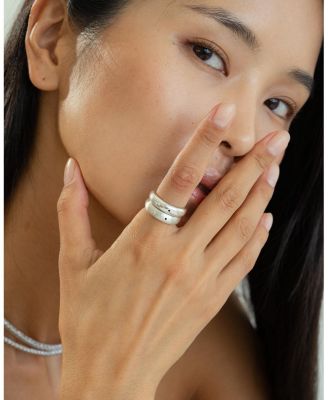 Sterling Silver 18k Gold Plated Lenore Polished Ring Holiday Gift Idea