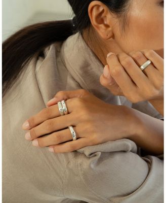 Sterling Silver 18k Gold Plated Lenore Polished Ring Holiday Gift Idea