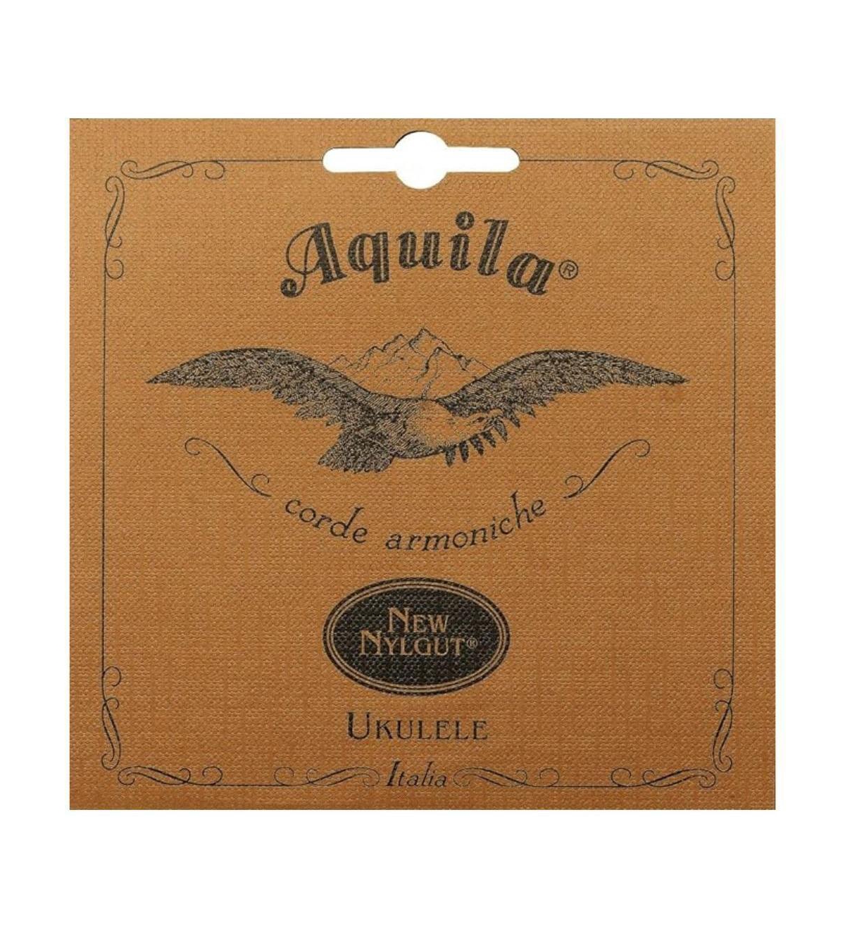 Kala Aquila Nylgut and Regular G Tenor Gcea Tuning Ukulele Strings for Non-Metallic Tone (4-Pack