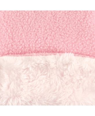 Toddler Girls Fleece Trapper Hat and Mitten Set