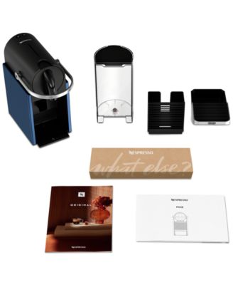 Pixie Espresso Machine by De'Longhi, Dark Blue