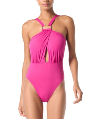 Michael Kors - Women's Cutout One-Piece Swimsuit