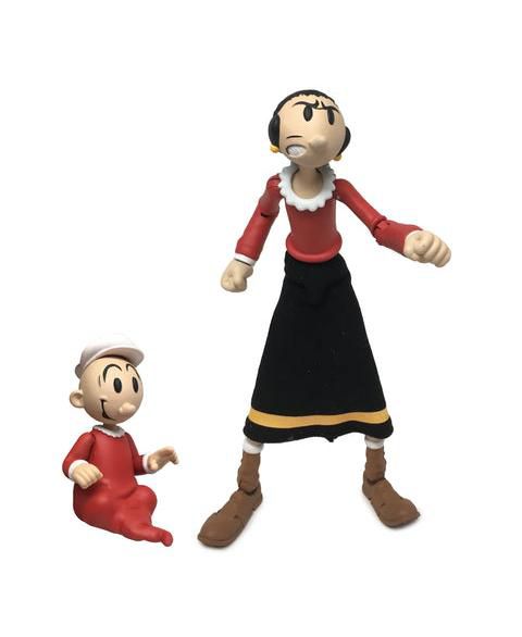 Детская фигурка Popeye Olive Oyl Wave 1 Highly Articulated 1:12 Scale Collectible Action Figure, Ages 8+