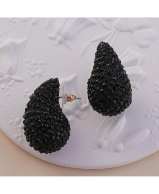 Women's The Medium Cristal Teardrop Stud Earrings