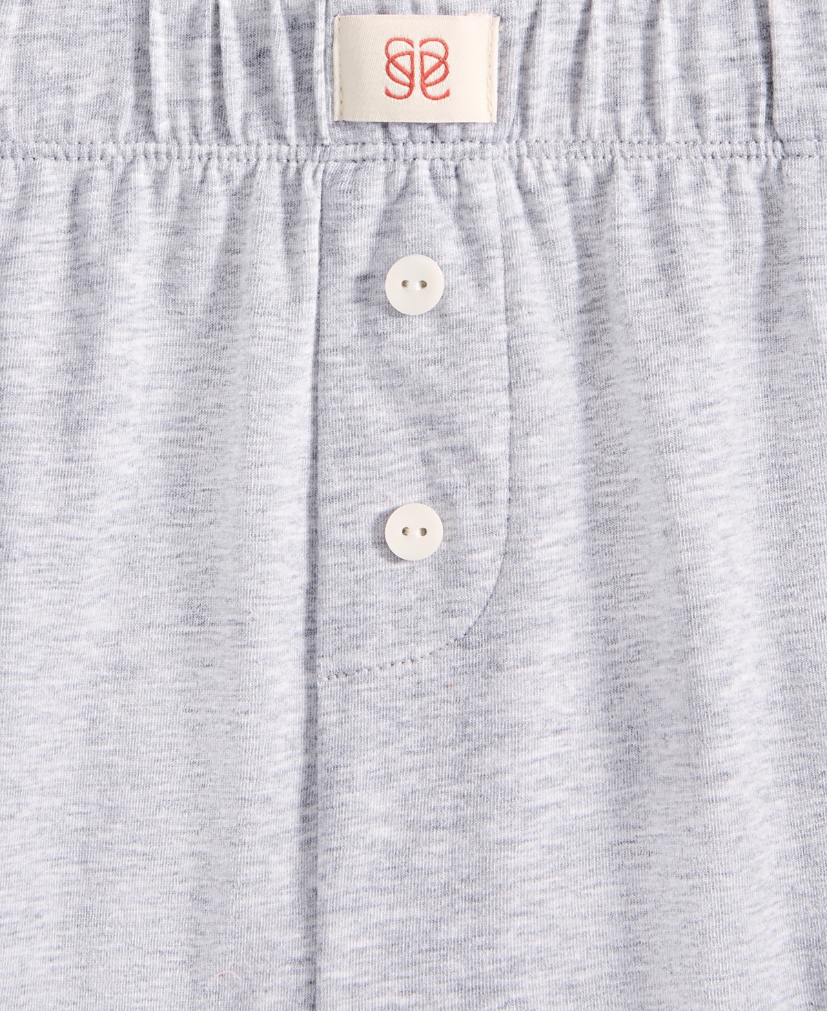 State Of Day Women's Short-sleeve Boxer Pajama Set Xs-3x, Exclusively At Macy's In Sleep Grey