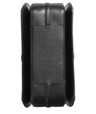 Bellerose Double Top Handle Leather Satchel