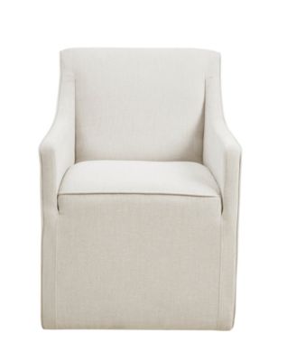 24.5" Charlotte Wide Dining Chair with Casters