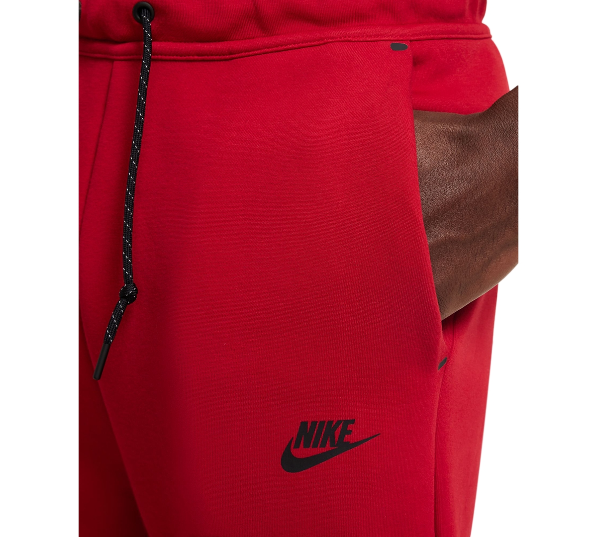 Nike Tech Fleece "gym Red/black" Track Pants