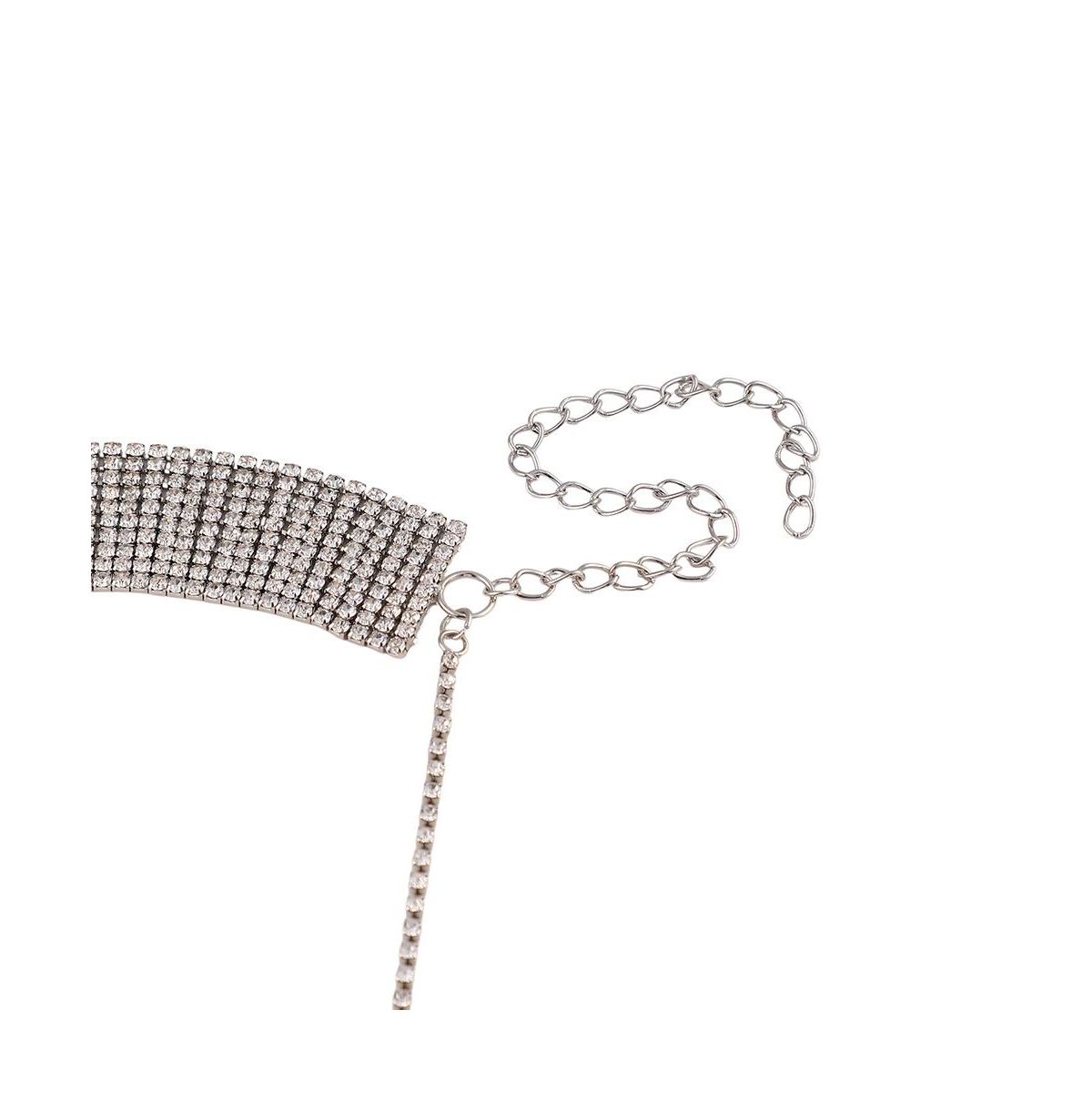 Sohi Women's The Bijou Multi-layer Necklace In Silver