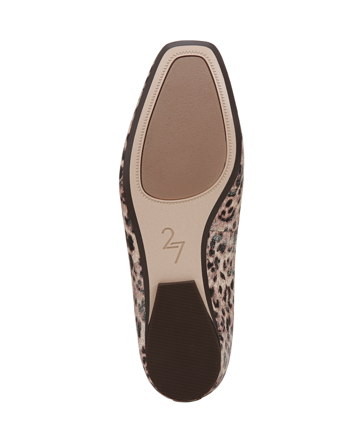 NATURALIZER CARLA SQUARE TOE BALLET FLATS 