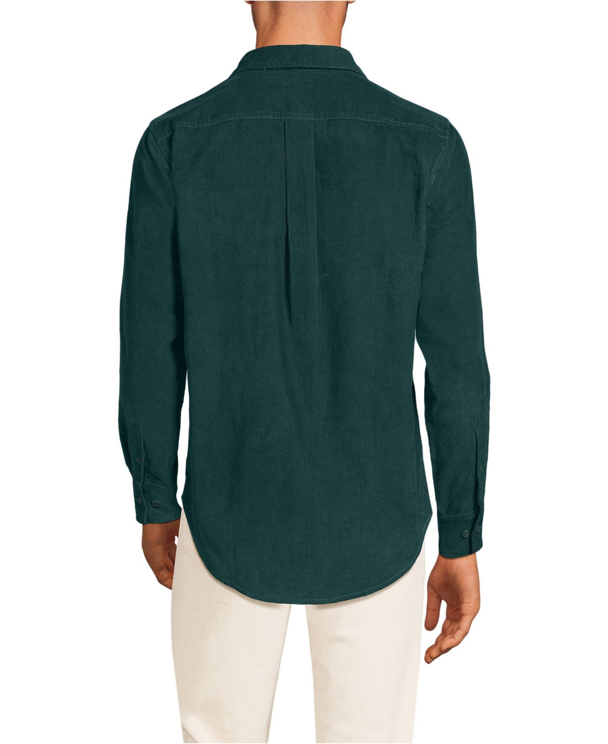 Lands' End Big & Tall Sleeve Corduroy Shirt