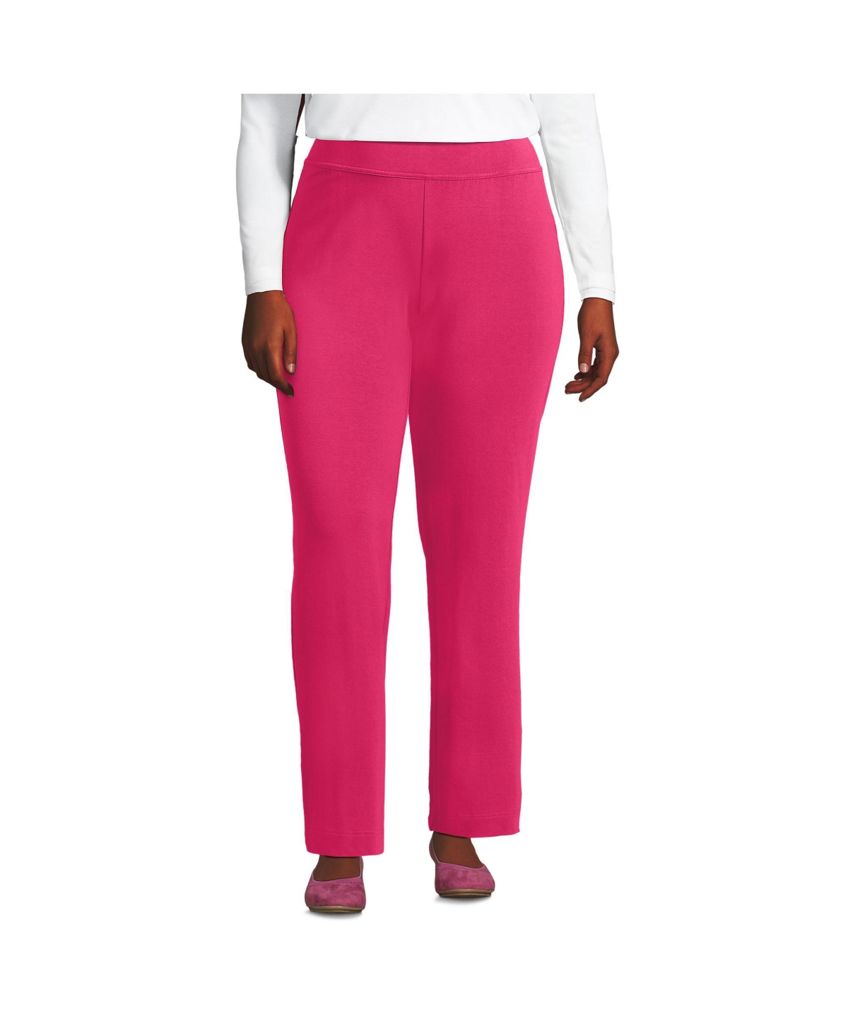 Women's Starfish Mid Rise Straight Leg Pants - Spiced rhubarb